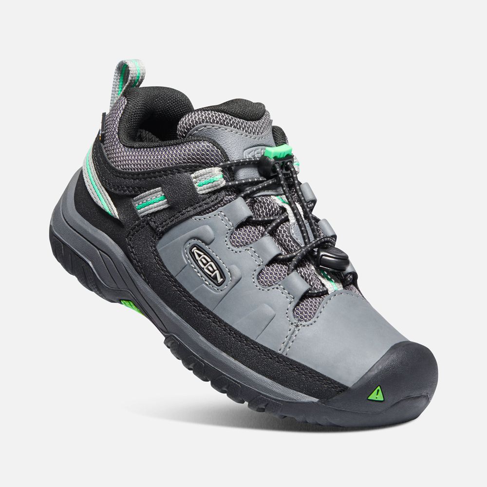 Pantofi Keen Romania Copii Gri/Verzi Targhee Waterproof 5072-PEWXO